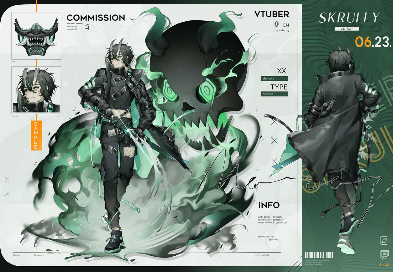 Sketch design reference @Skrully_